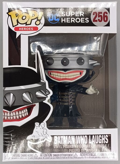 256 Batman Who Laughs - DC Super Heroes - Box Damaged Funko POP Funko