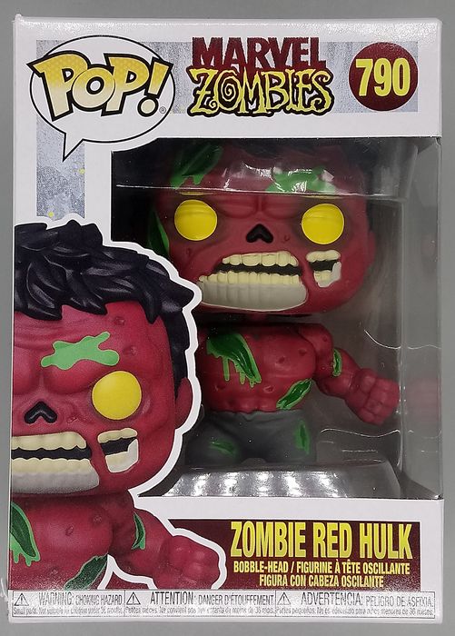 790 Zombie Red Hulk - Marvel Zombies - Funko POP - Box Damaged Funko