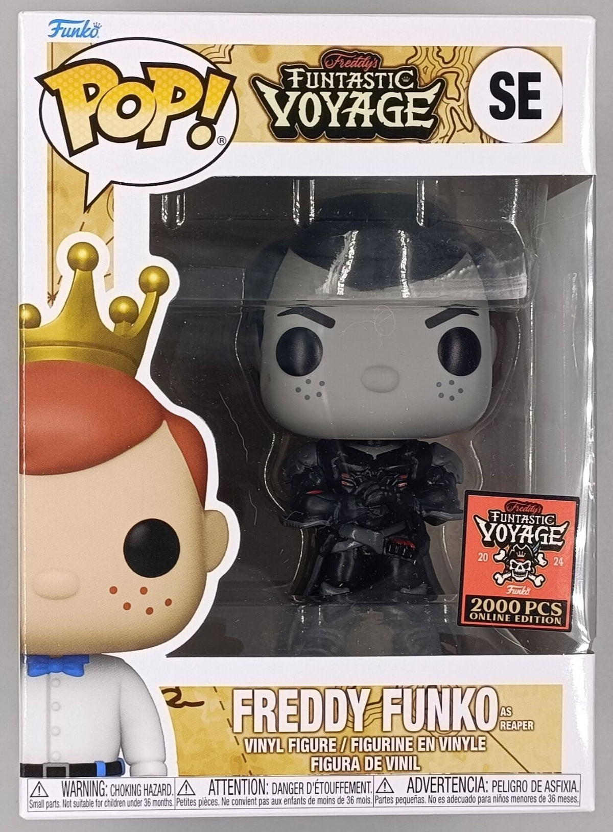SE Freddy Funko as Reaper - Limited to 2000 Freddy’s Funtastic Voyage Funko POP Funko
