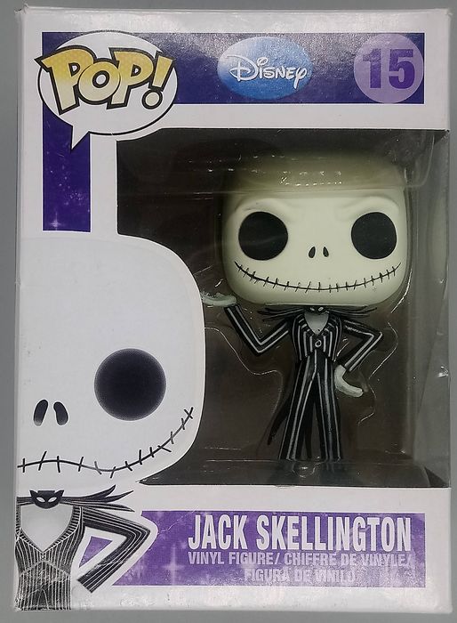 15 Jack Skellington Disney Nightmare Before Christmas Funko POP - Box Damaged Funko