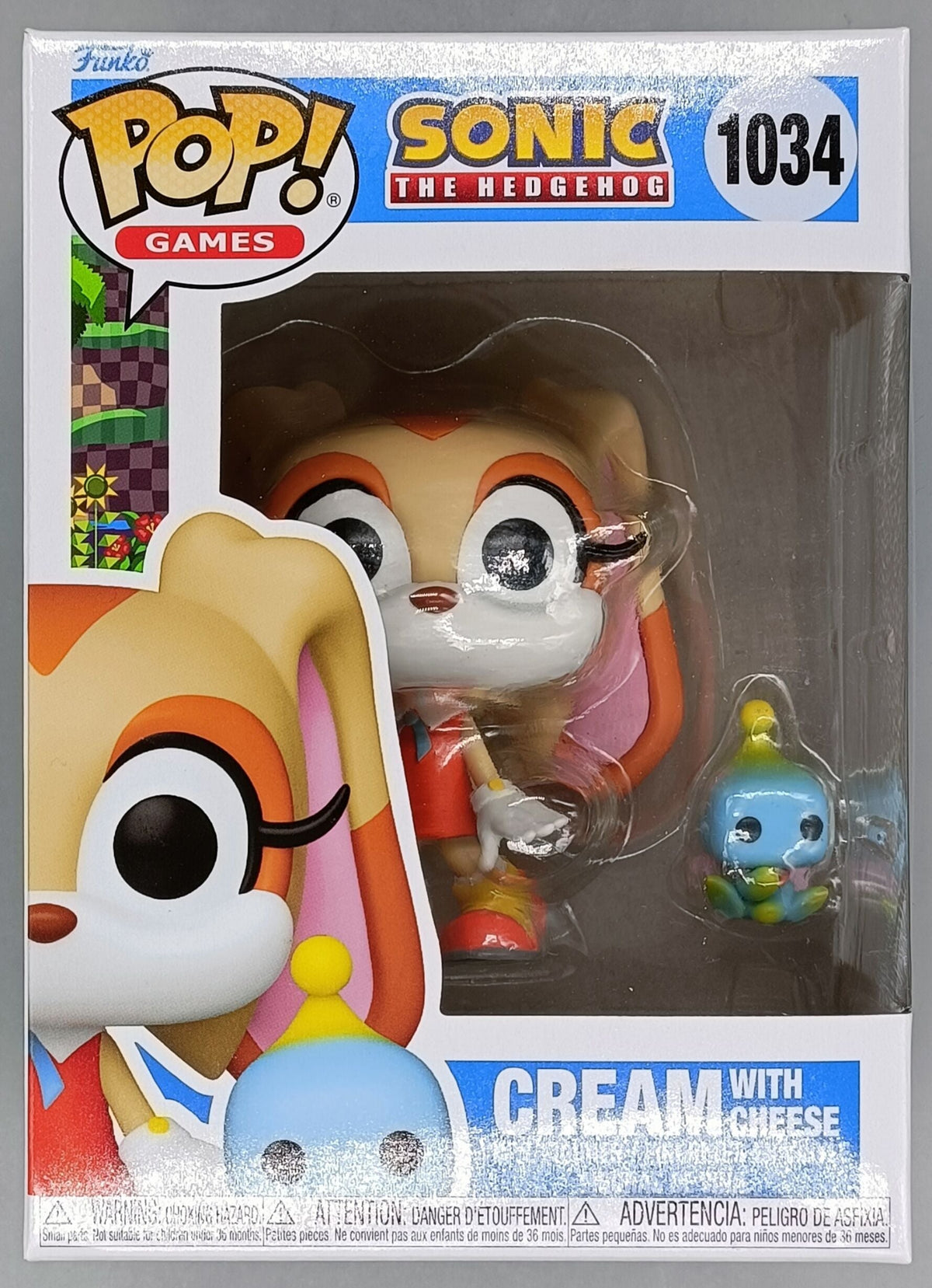 1034 Cream with Cheese - Sonic The Hedgehog Funko POP - Brand New Funko