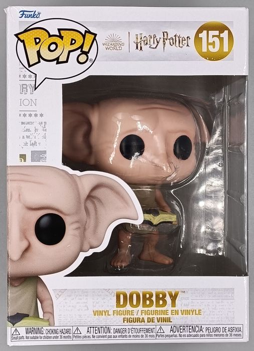 151 Dobby (w/ Book) - Harry Potter - Box Damaged Funko POP Funko