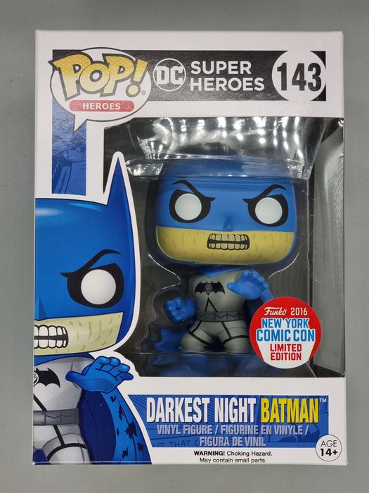 143 Darkest Night Batman - DC Super Heroes - Box Damaged Funko POP Funko