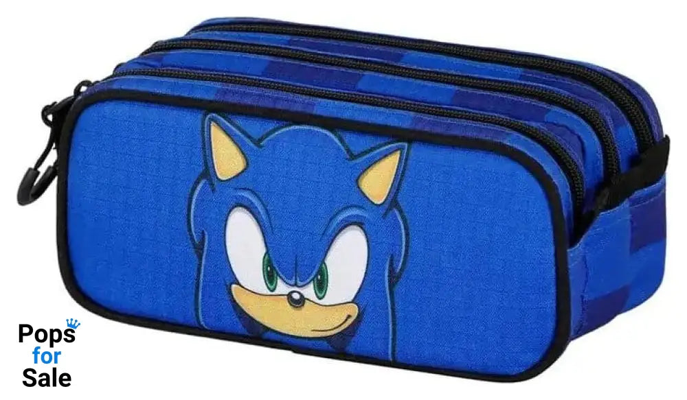 Sonic - The Hedgehog Fan Trick Pencil case 2.2 SEGA Sight Blue