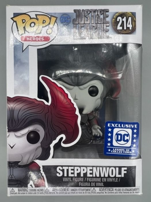 214 Steppenwolf - DC Justice League - LoC - Box Damaged Funko POP Funko