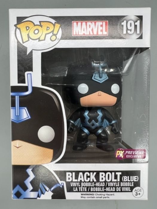 191 Black Bolt (Blue) - Marvel Funko POP Funko