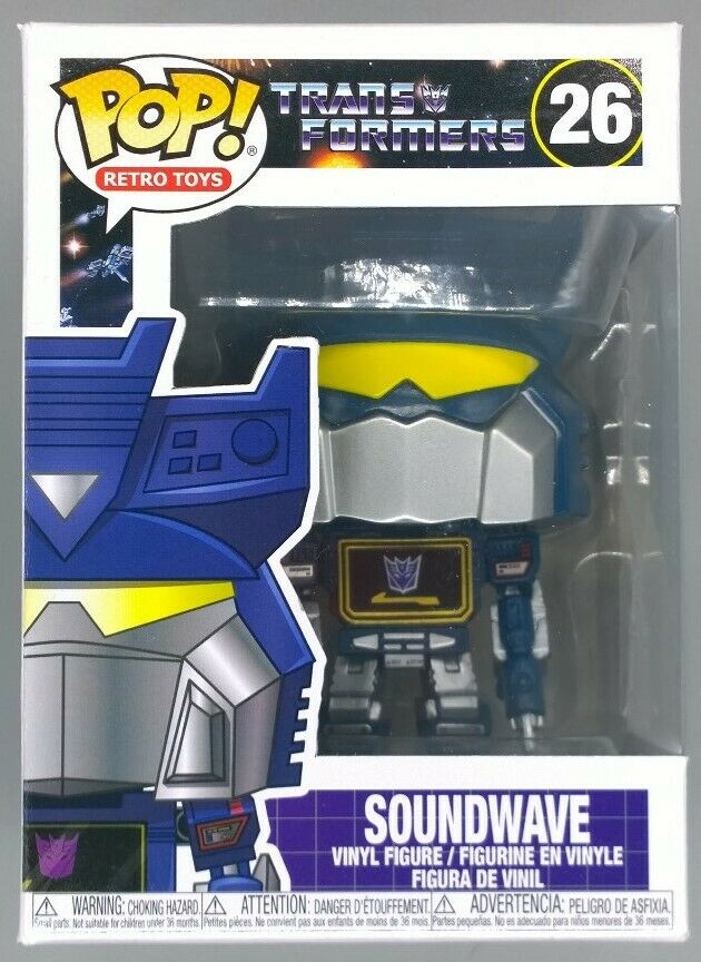 26 Soundwave - Transformers Funko POP Funko
