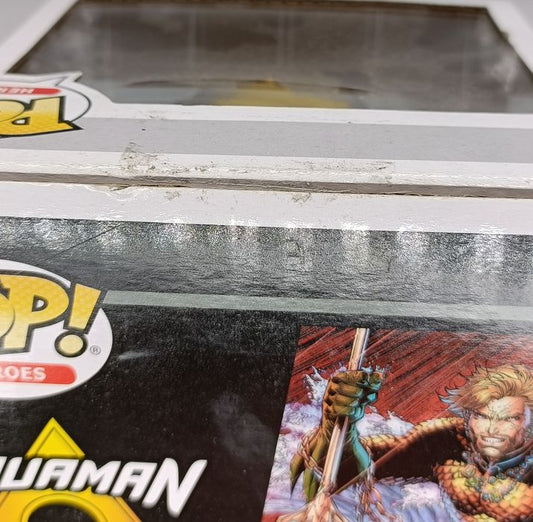 254 Aquaman - Deluxe - DC Jim Lee - Funko POP - Box Damaged