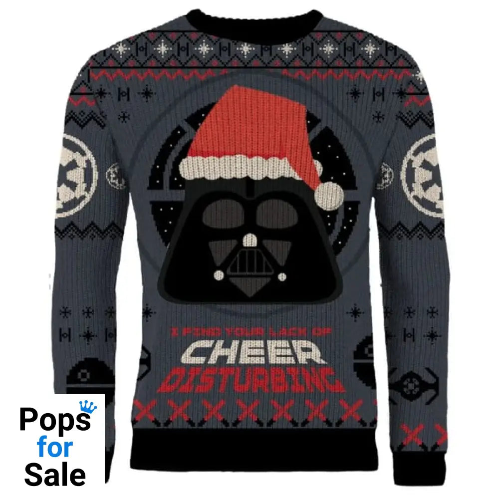 Star Wars Darth Vader Christmas Jumper (Size S)