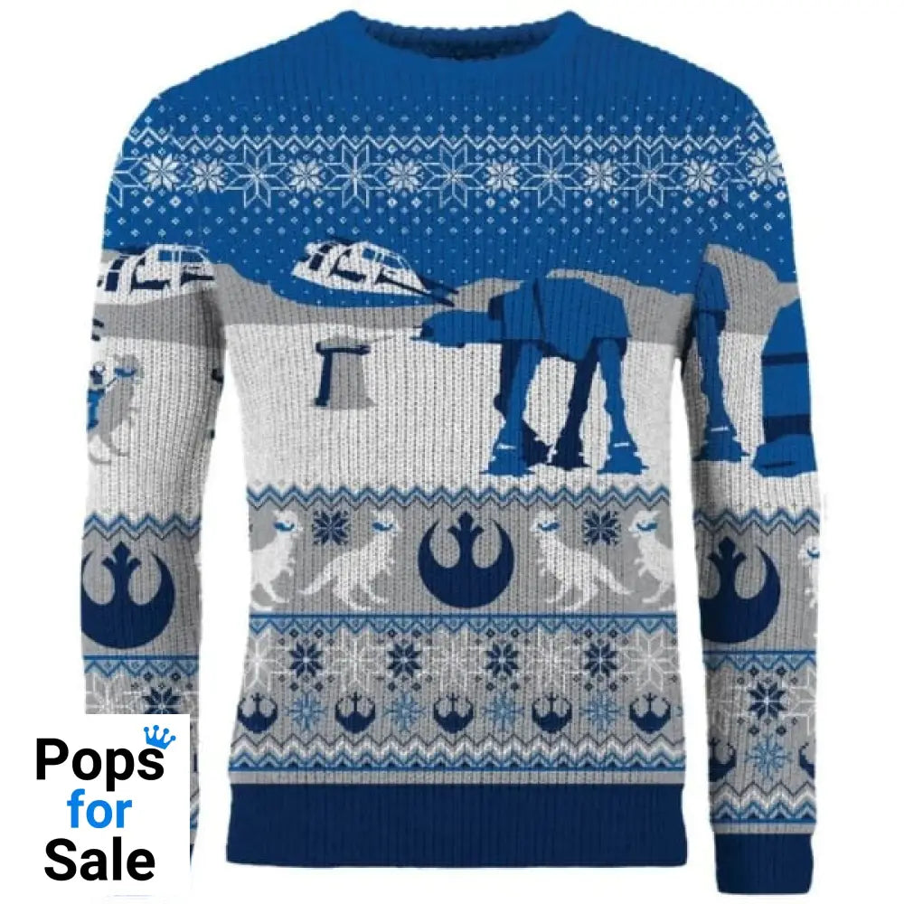Star Wars Hoth Christmas Jumper (Size S)