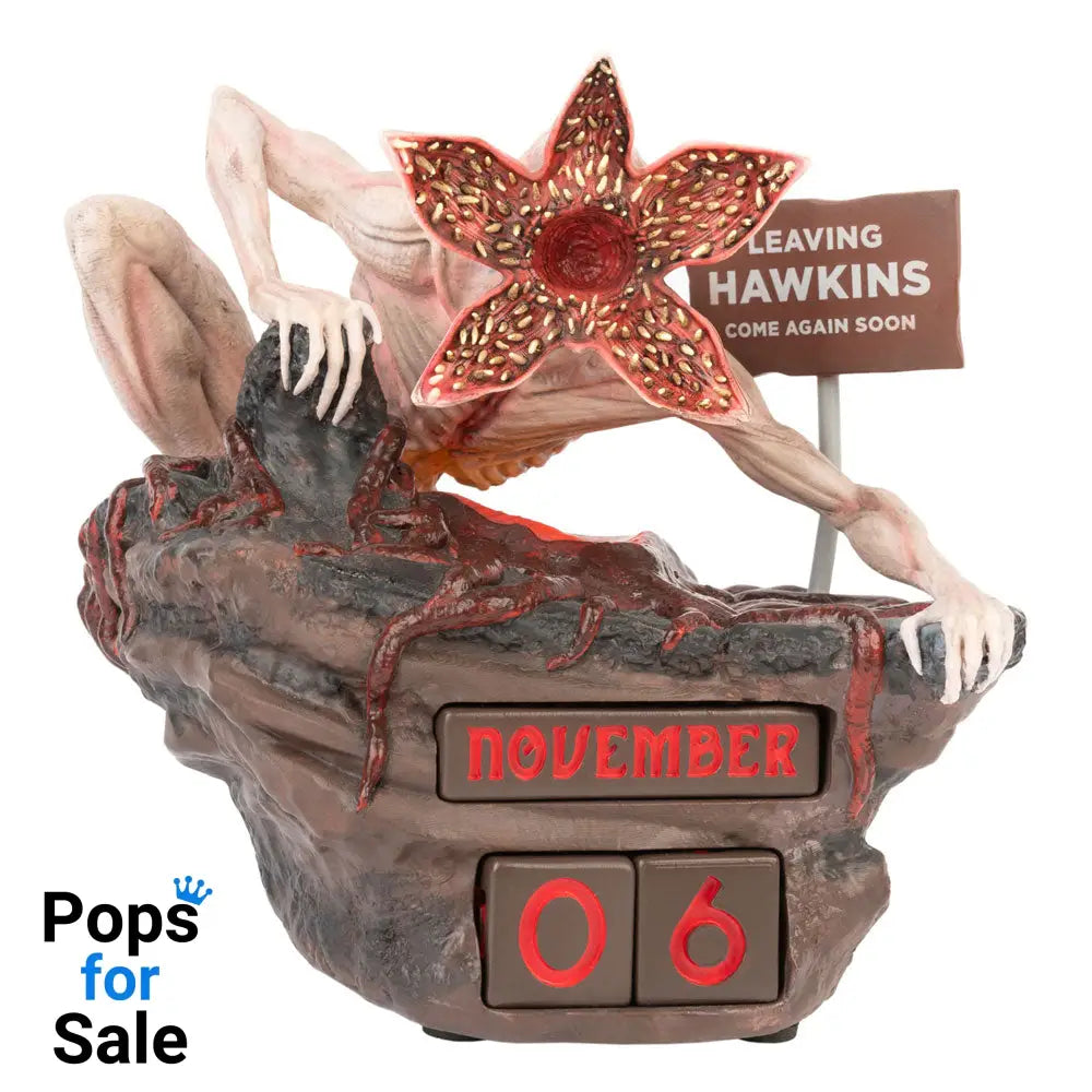 Stranger Things 3D perpetual Calendar