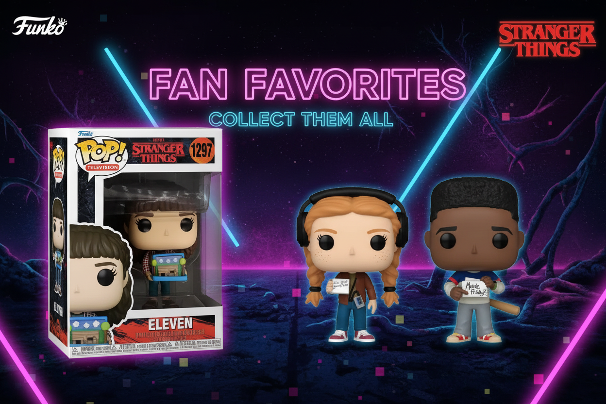 Stranger Things POP! Animation Vinyl Figures 2-Pack Max & Lucas 9 cm Funko POP