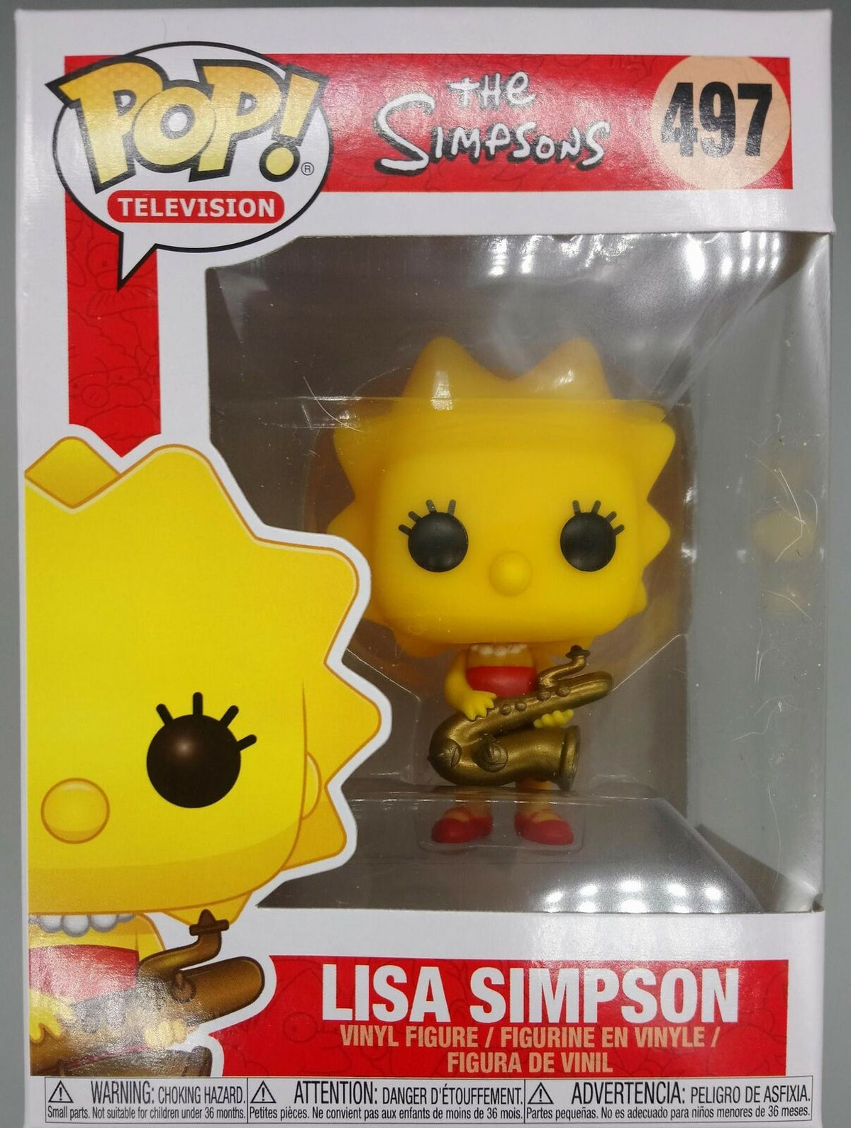 497 Lisa Simpson with Saxophone - The Simpsons Funko POP Funko