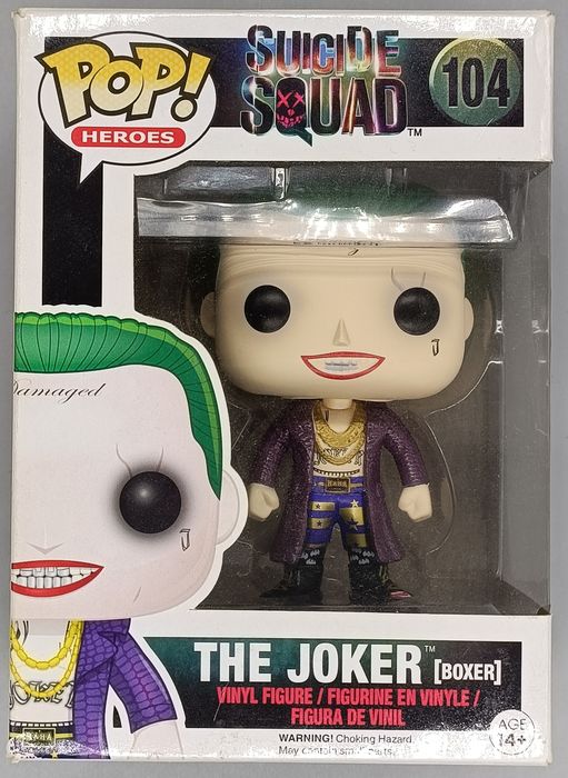 104 The Joker (er) - DC Suicide Squad - Box Damaged Funko POP Funko