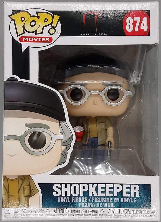 874 Shopkeeper - Horror (Stephen King) IT Chapter 2 - Funko POP - Brand New