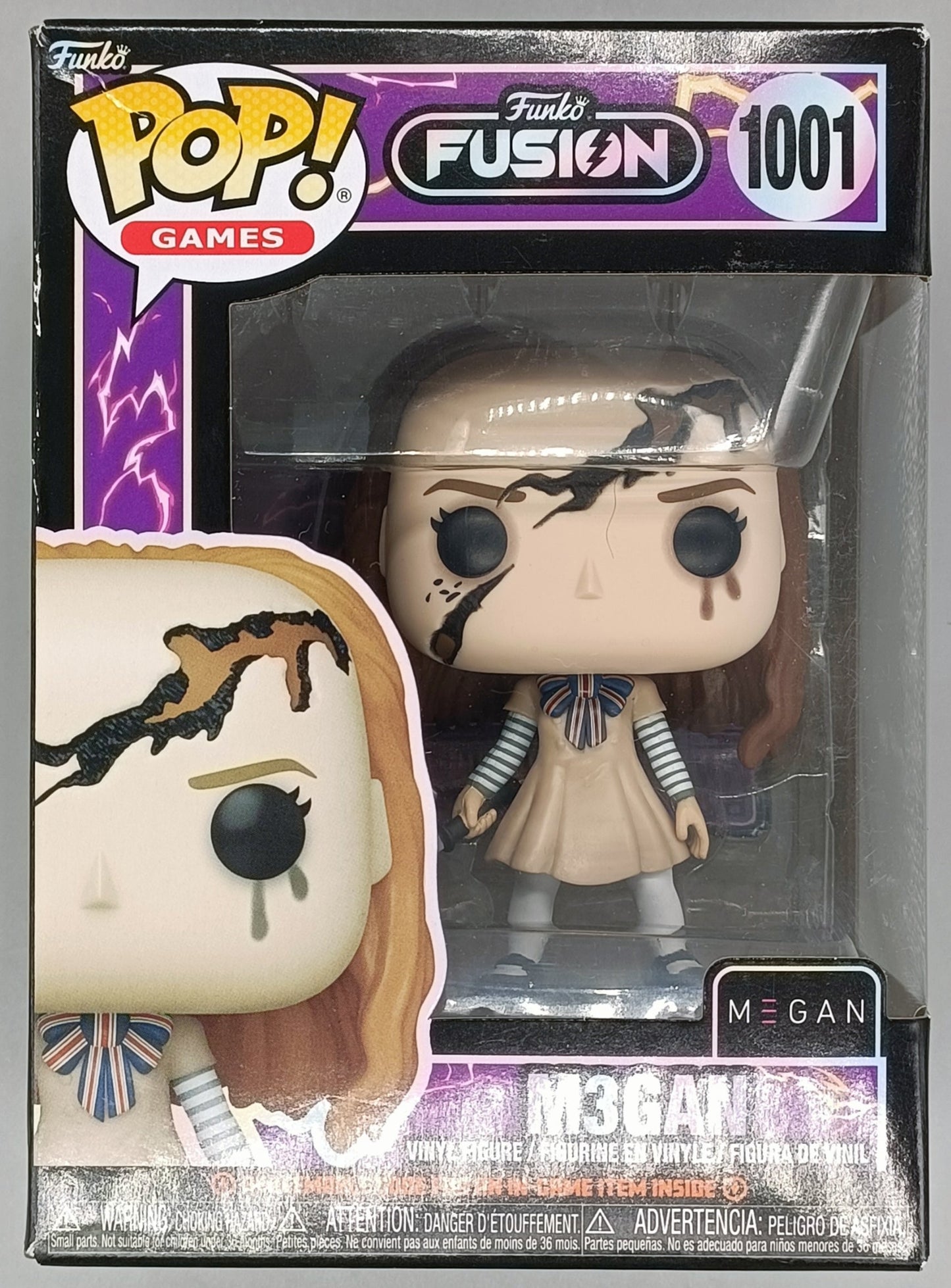 1001 M3GAN - MEGAN - Funko Fusion - Horror - Box Damaged Funko POP