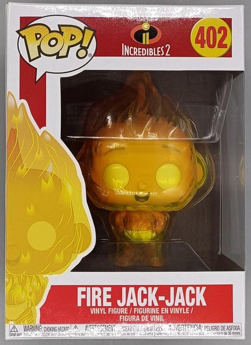 402 Fire Jack-Jack - Disney Incredibles 2 - Funko POP - Box Damaged