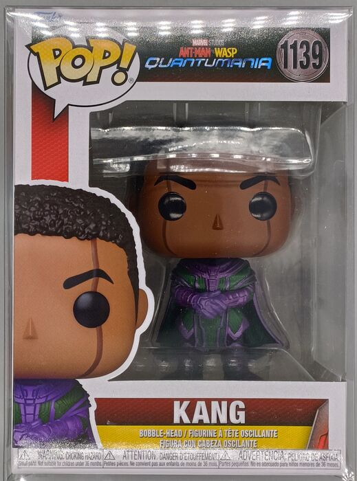 1139 Kang - Marvel Ant-Man Quantumania - New Funko POP in Protector Funko