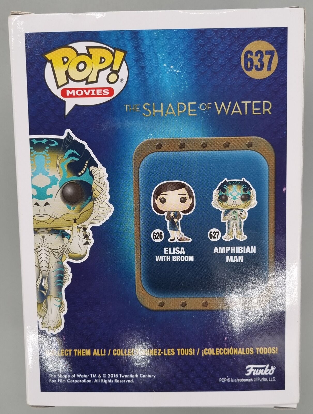 637 Amphibian Man - Shape of Water Funko POP