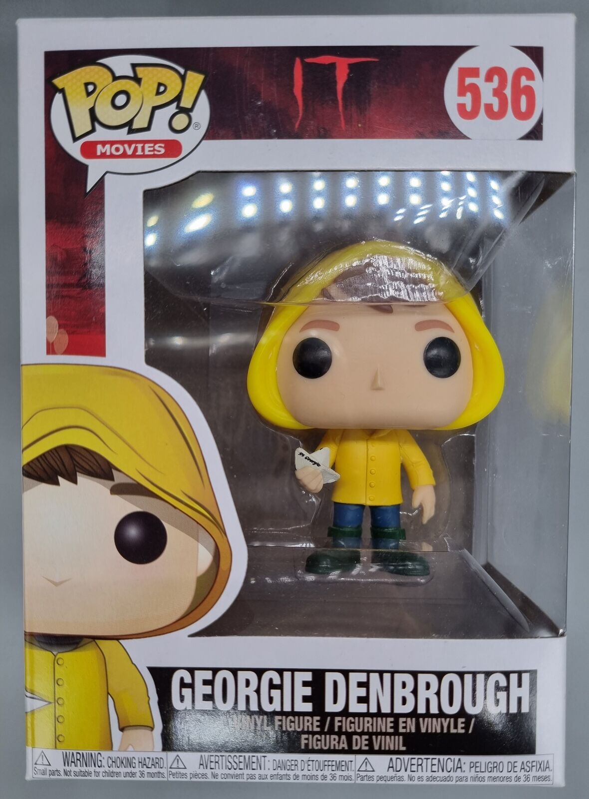 536 Georgie Denbrough - Horror - IT Funko POP Funko