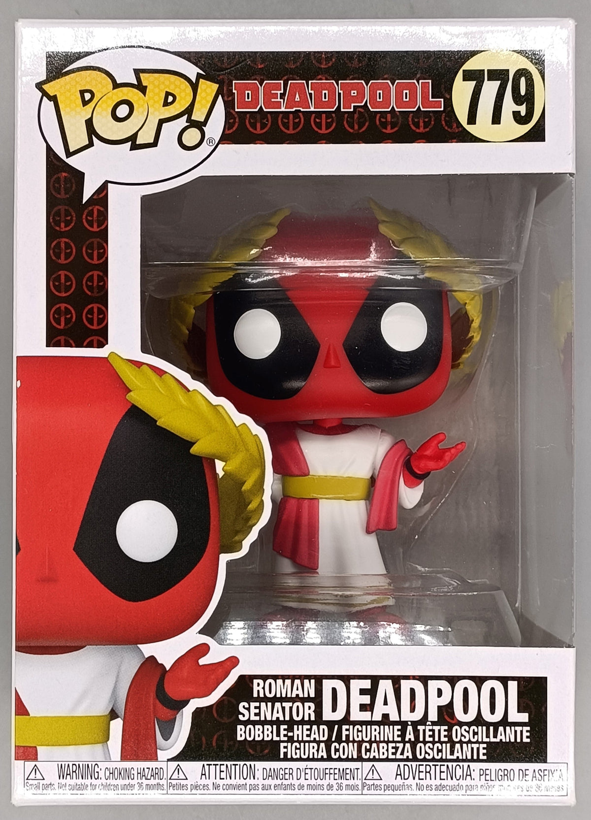 779 Roman Senator Deadpool - Marvel - Box Damaged Funko POP Funko