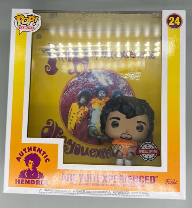 24 Are You Experienced - Albums - Jimi Hendrix - Funko POP - Box Damaged Funko