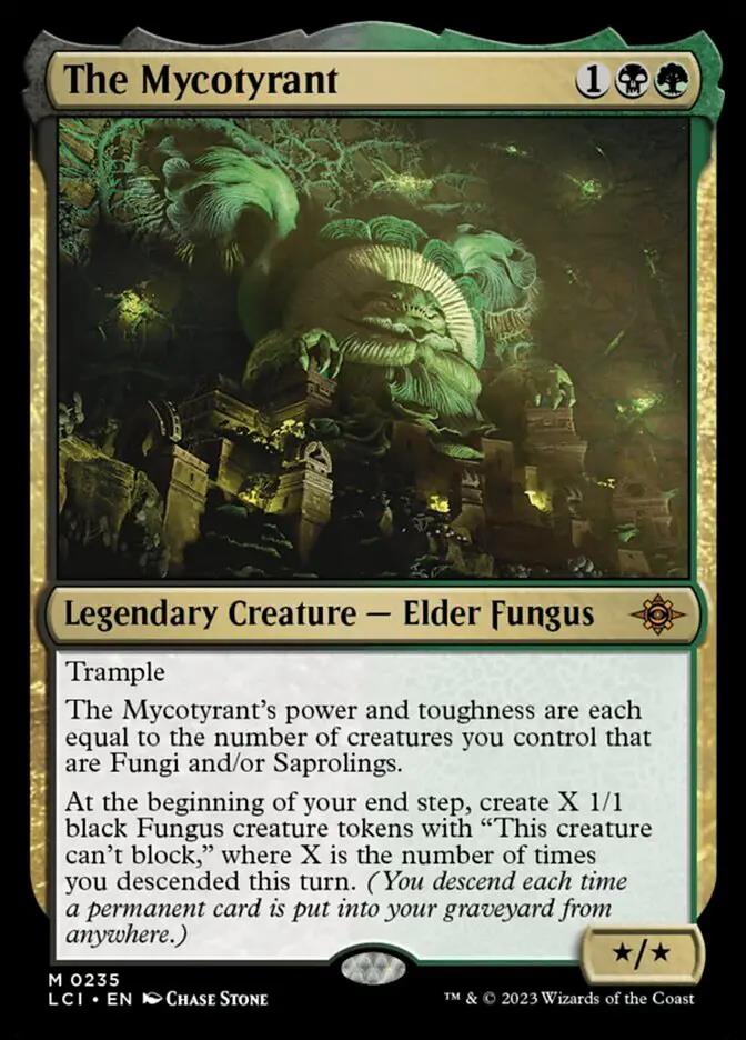 235 - The Mycotyrant - The Lost Caverns of Ixalan - Normal - Magic: The Gathering Card