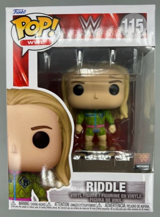 115 Riddle - WWE - Box Damaged Funko POP Funko