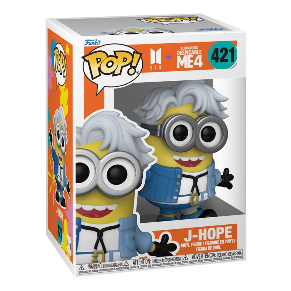 421 J-Hope - Minions x BTS - Rocks Funko POP - Brand New Funko
