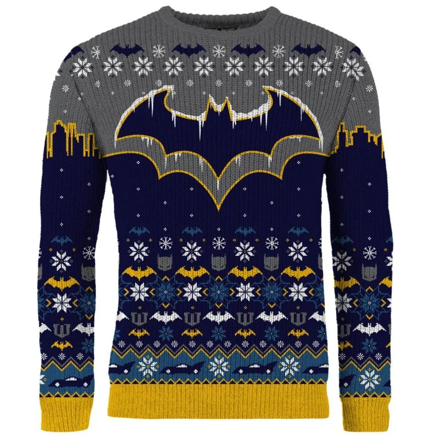 Batman Frosty Christmas Jumper (Size L)