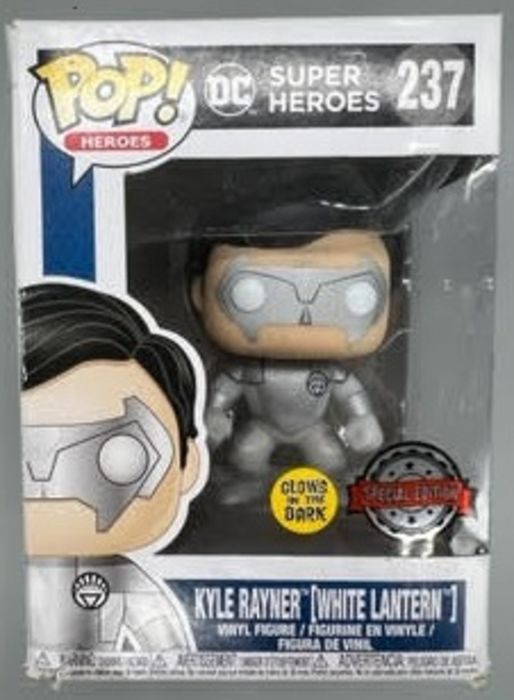 237 Kyle Rayner (White Lantern) - Glow - DC Box Damaged Funko POP Funko