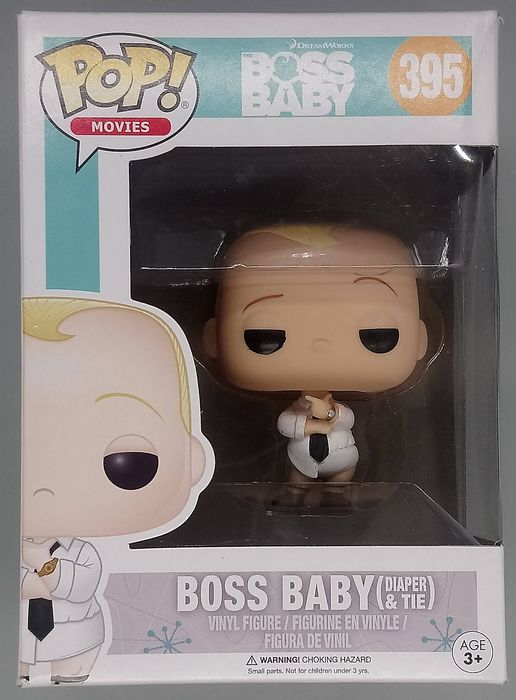395 Boss Baby (Diaper & Tie) - Box Damaged Funko POP Funko