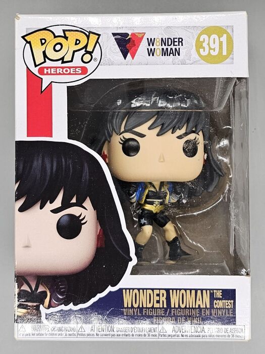 391 Wonder Woman (The Contest) - DC - Box Damaged Funko POP Funko