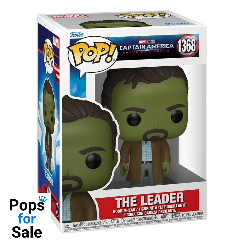 1368 The Leader - Marvel Captain America Brave New World Funko POP - Brand New Funko