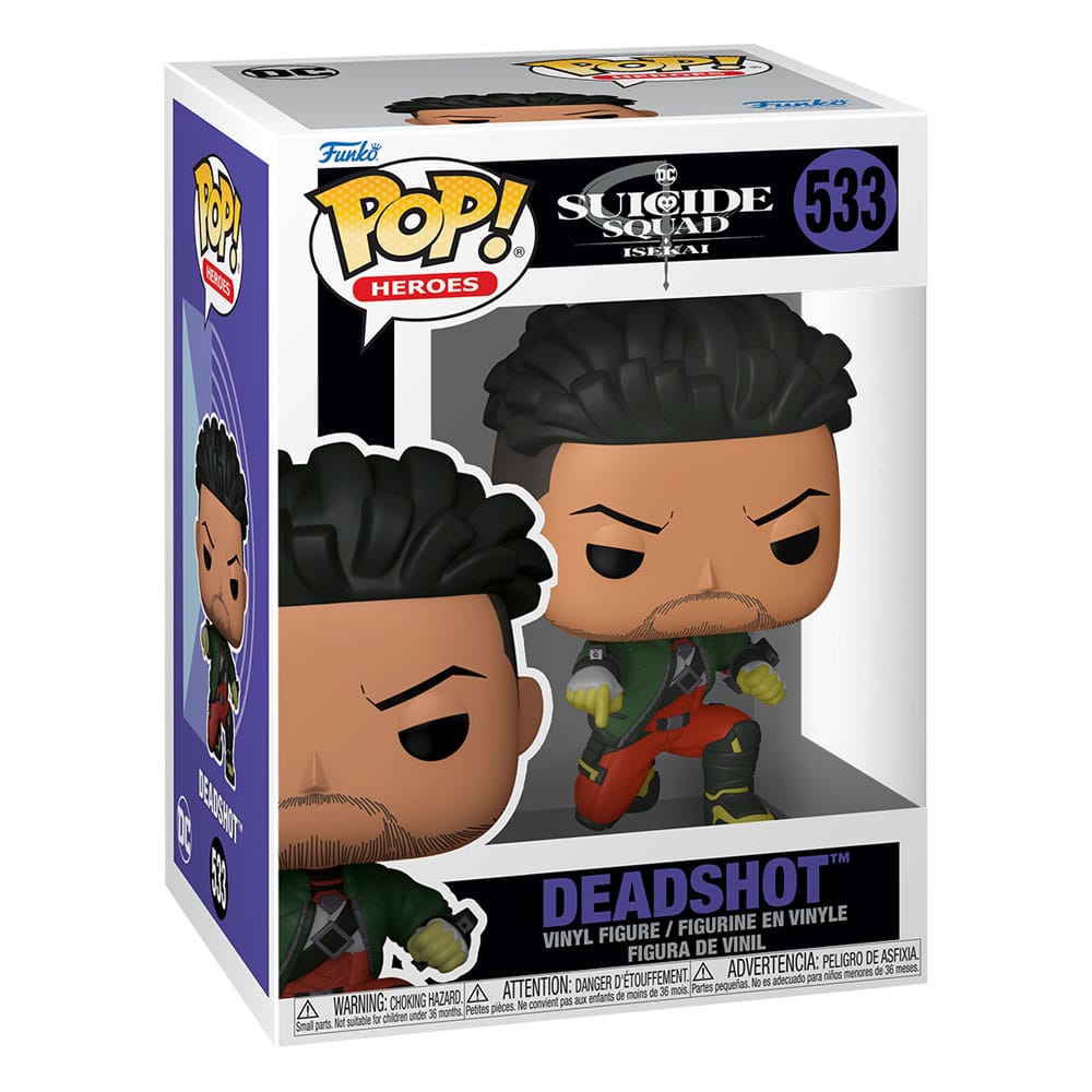 533 Deadshot - DC Suicide Squad Isekai Funko POP PRESALE Funko