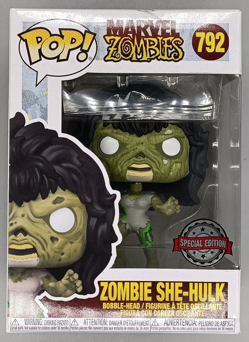 792 Zombie She-Hulk - Marvel Zombies - Box Damaged Funko POP Funko