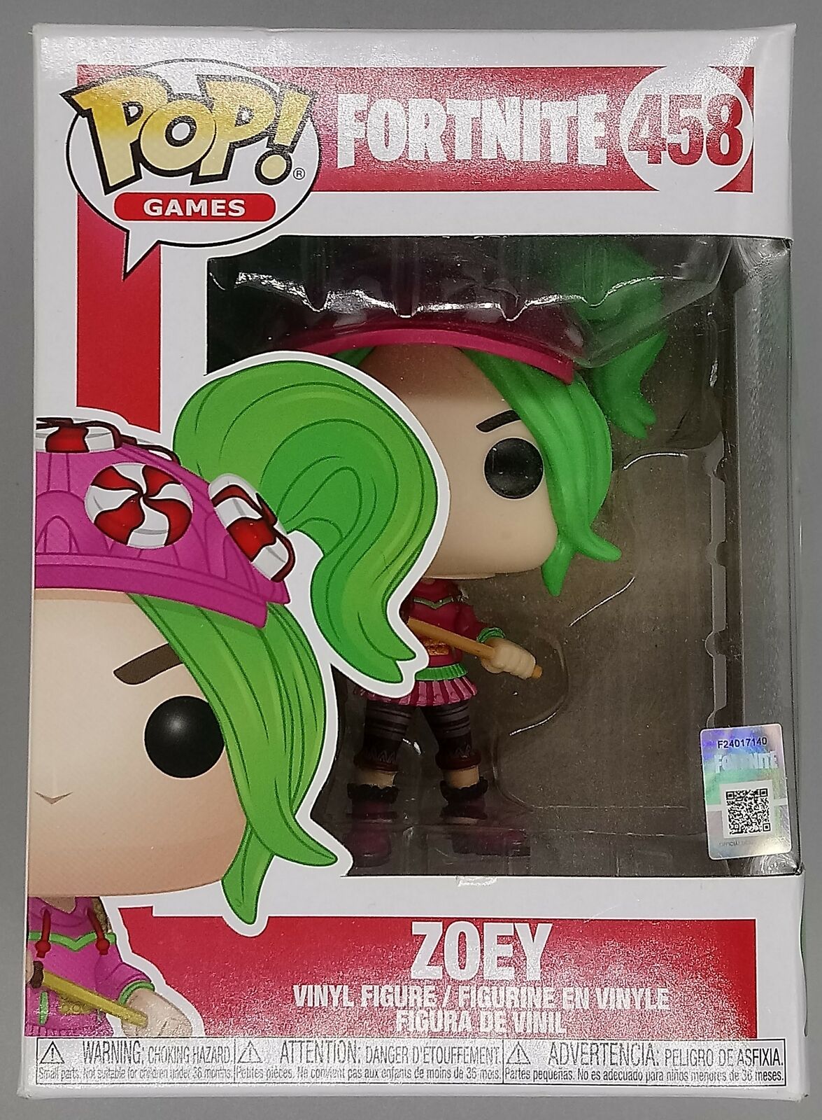458 Zoey - Fortnite - Funko POP - Box Damaged Funko