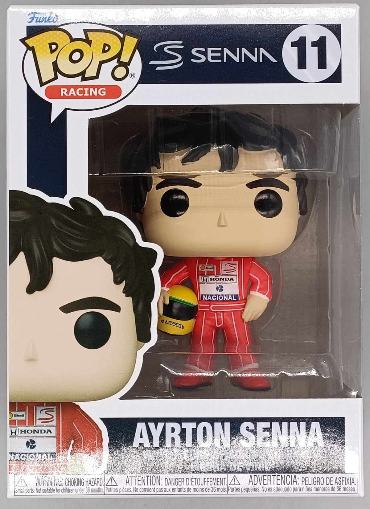 11 Ayrton Senna - Formula 1 F1 Funko POP - Brand New Funko