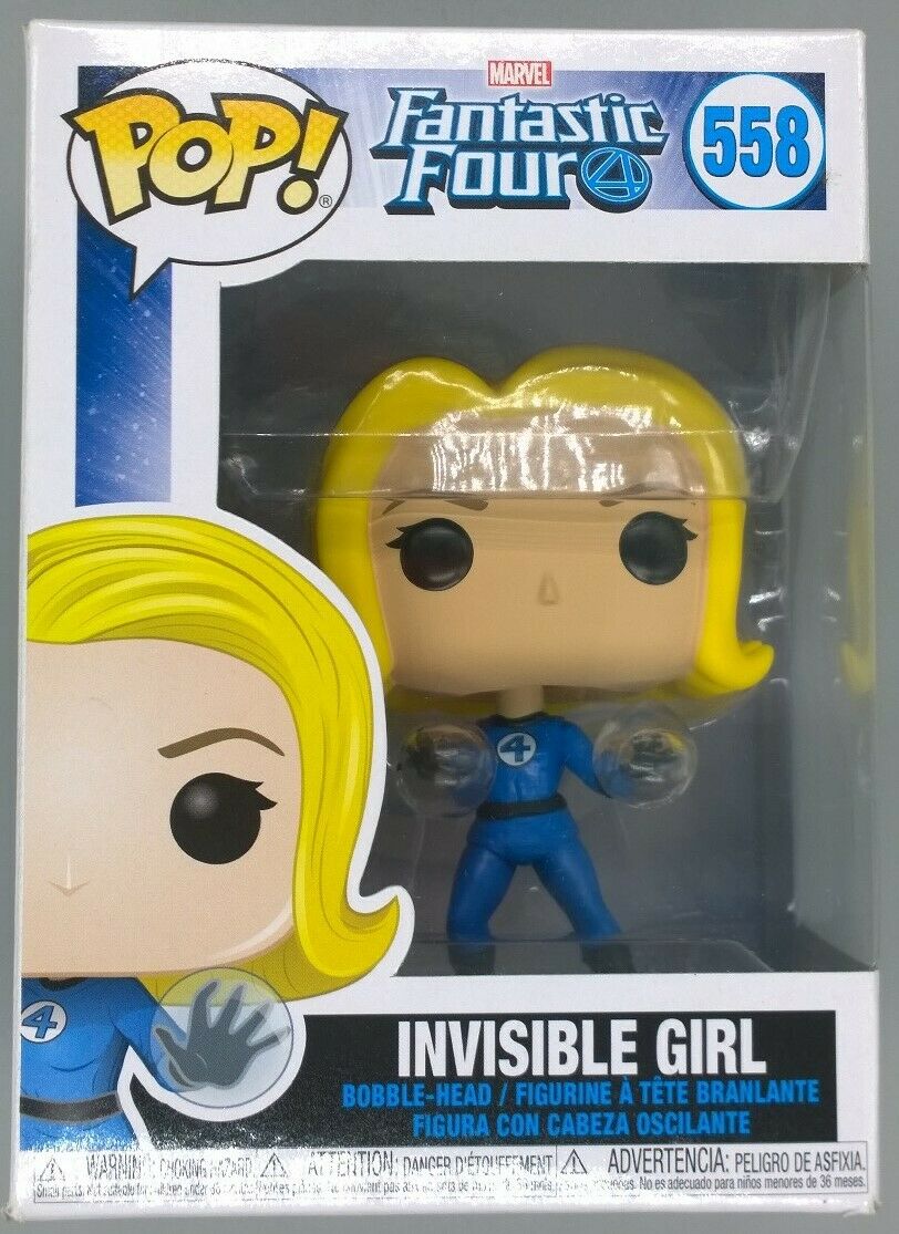 558 Invisible Girl - Marvel Fantastic Four - Funko POP Funko