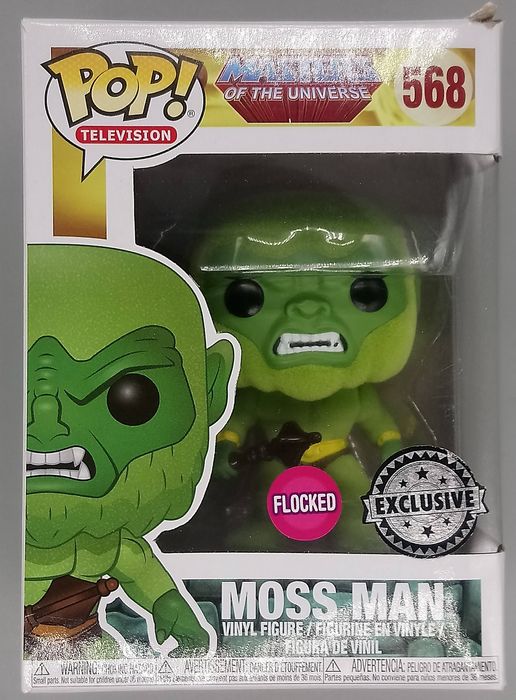 568 Moss Man - Flocked - Masters of the Univer - Box Damaged Funko POP Funko