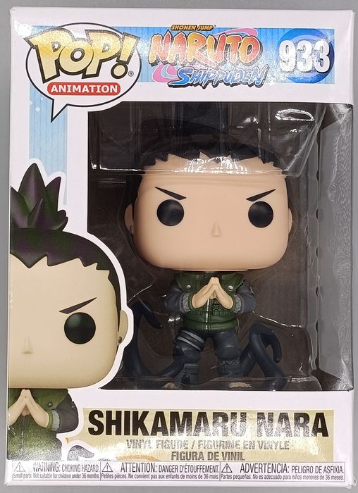 933 Shikamaru Nara - Naruto Shippuden - Box Damaged Funko POP Funko