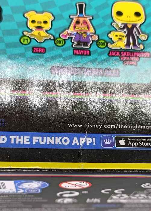 39 Oogie Boogie - Blacklight Disney TNBC - Funko POP - Box Damaged