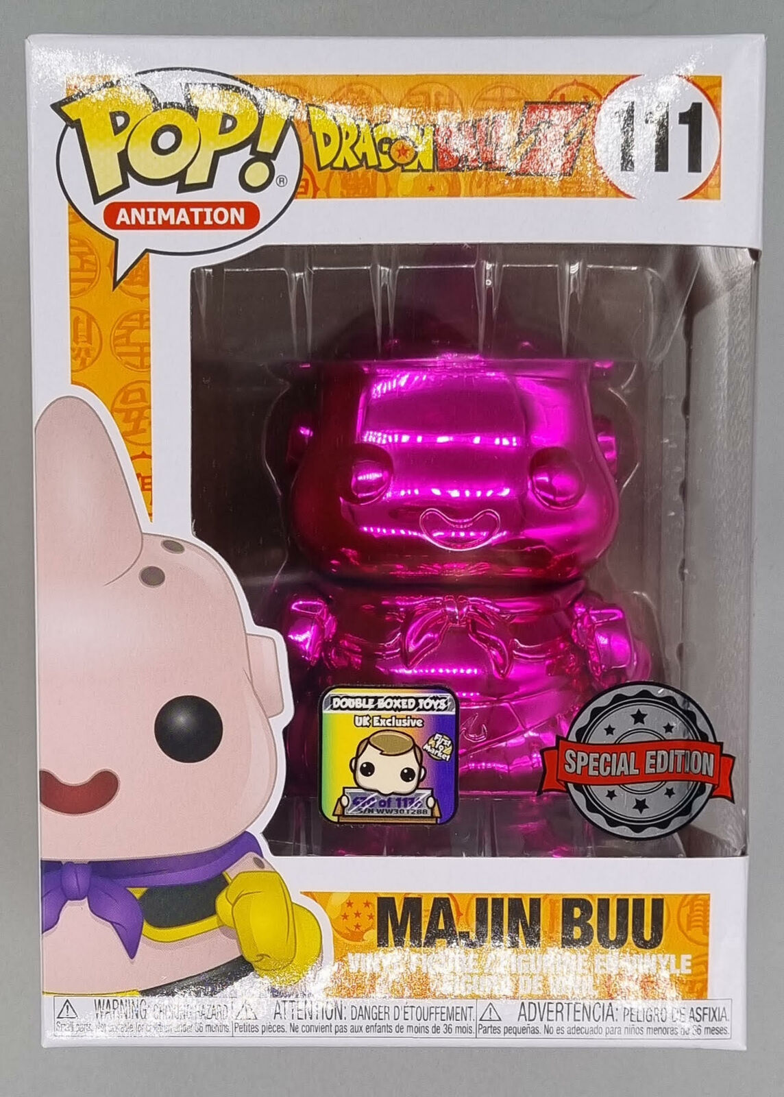 111 Majin Buu (Pink) Chrome - Dragon Ball Z Funko POP Funko
