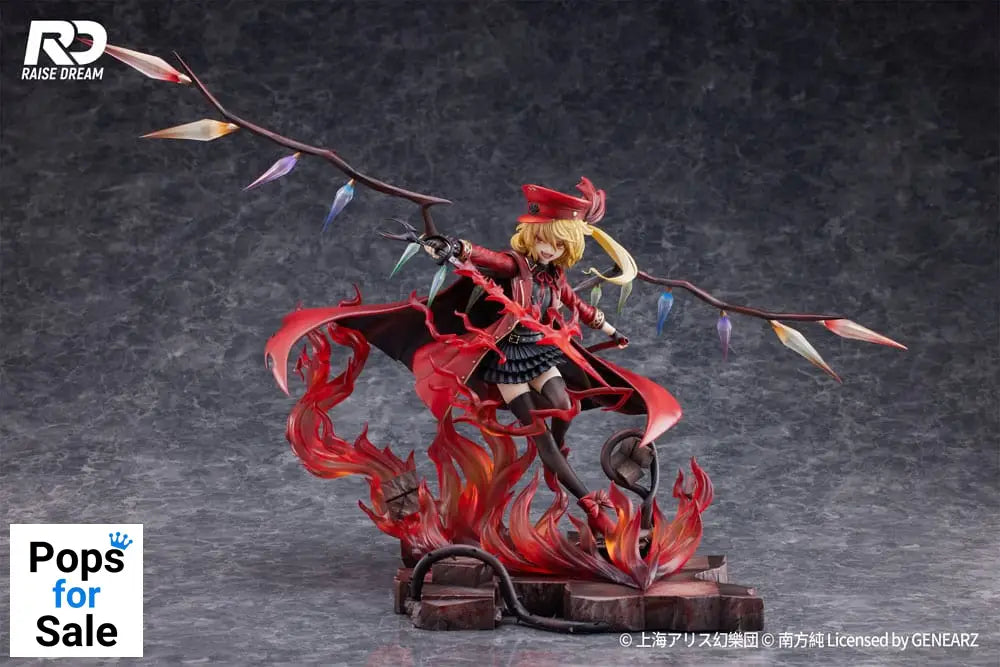 Touhou Project PVC Statue 1/6 Flandre Scarlet Military Uniform Ver. 27 cm