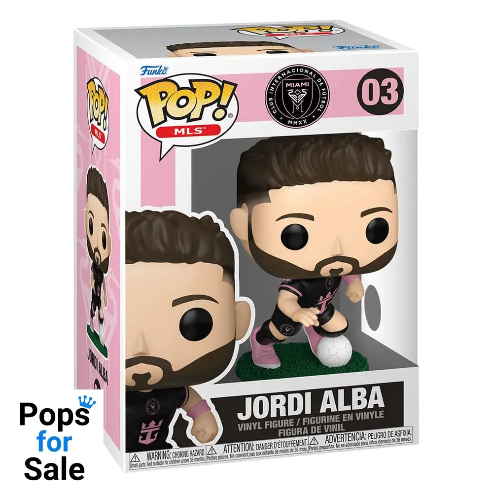 03 Jordi Alba (away) - Inter Miami - MLS Funko POP Funko