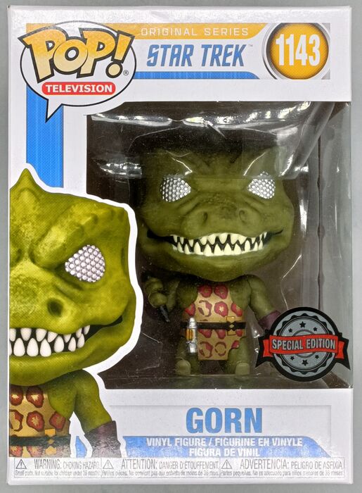 1143 Gorn - Star Trek - Box Damaged Funko POP Funko