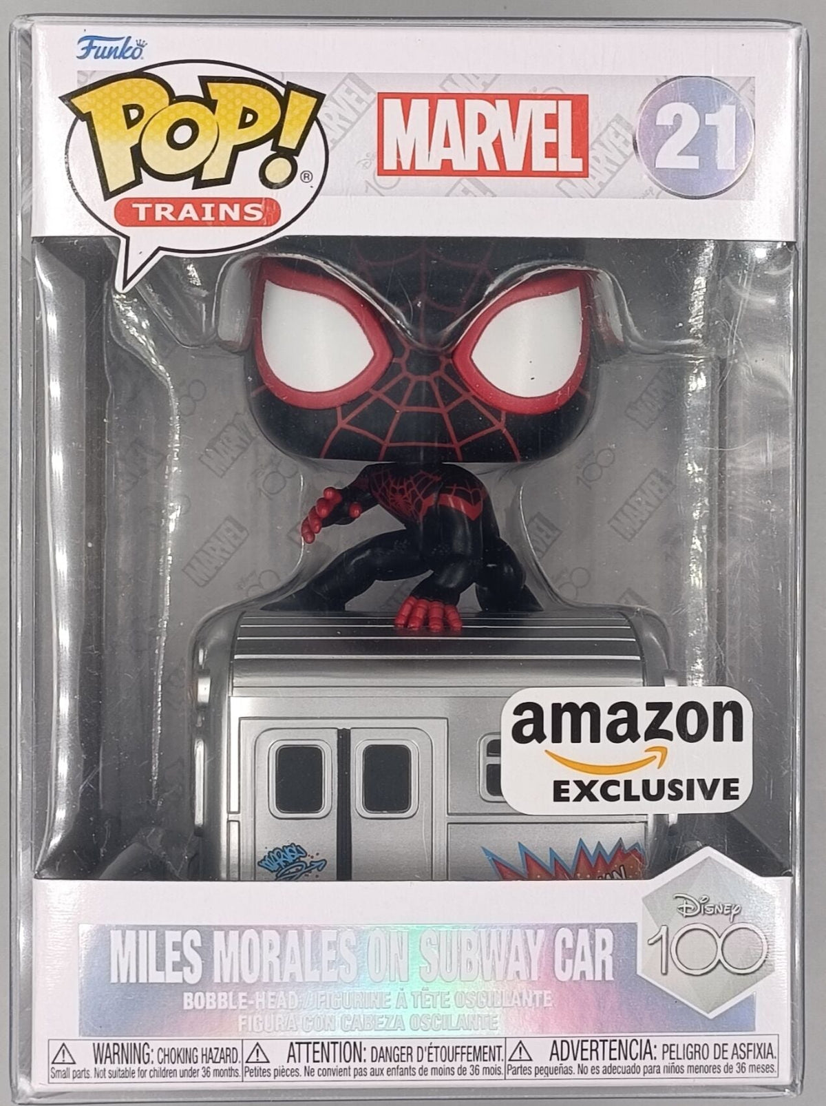 21 Miles Morales on Subway Car - Marvel Funko POP Funko