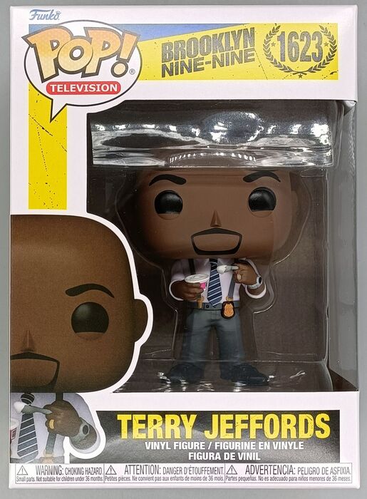 1623 Terry Jeffords w/yogurt - Brooklyn Nine-Nine Funko POP - Brand New