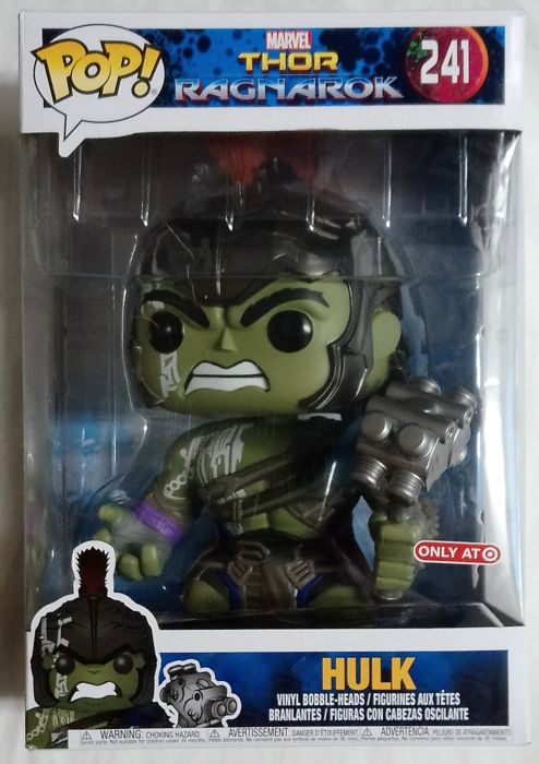 241 Hulk - 10 Inch Marvel Thor Ragnarok - Funko POP - Box Damaged Funko