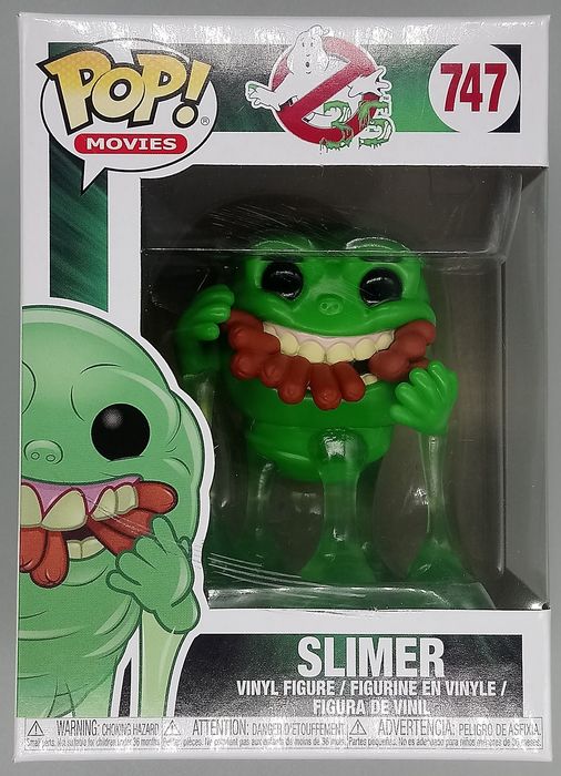 747 Slimer (w/ Hot Dogs) - Ghostbusters - Box Damaged Funko POP Funko